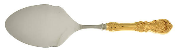 Francis I-Gold Vermeil (Sterling) Pastry Server with Stainless Blade