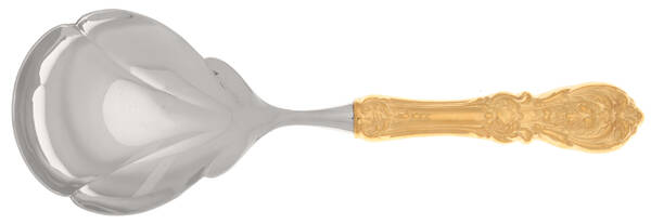 Francis I-Gold Vermeil (Sterling) Serving Spoon with Stainless Bowl