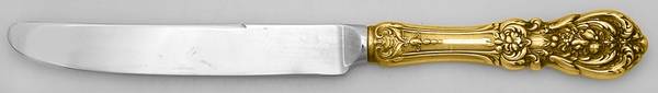 Francis I-Gold Vermeil (Sterling) New French Hollow Knife