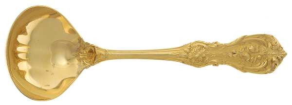 Francis I-Gold Vermeil (Sterling) Solid Gravy Ladle