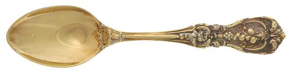 Francis I-Gold Vermeil (Sterling) Demitasse Spoon