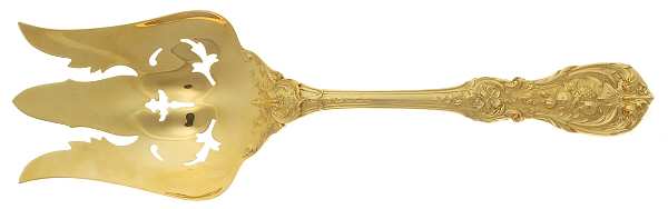 Francis I-Gold Vermeil (Sterling) Solid Salad Serving Fork