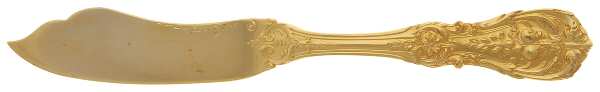 Francis I-Gold Vermeil (Sterling) Flat Handle Master Butter Knife