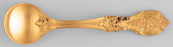 Francis I-Gold Vermeil (Sterling) Individual Salt Spoon