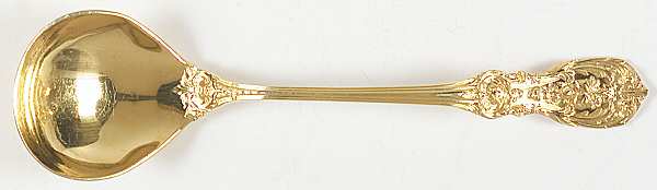 Francis I-Gold Vermeil (Sterling) Solid Piece Cream Ladle