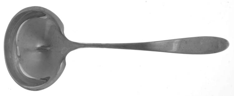 French Antique (Sterling, 1901) Ladle-Cream/Solid Piece-Small