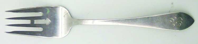 French Antique (Sterling, 1901) Pastry Fork