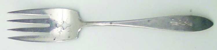 French Antique (Sterling, 1901) Individual Solid Fish Fork