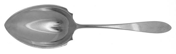 French Antique (Sterling, 1901) Solid Salad Serving Spoon