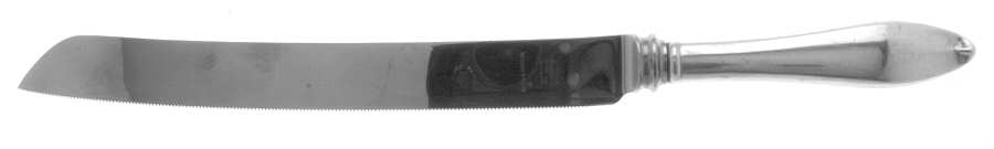 French Antique (Sterling, 1901) Wedding Cake Knife with Stainless Blade