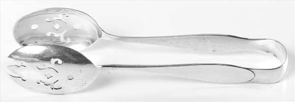 French Antique (Sterling, 1901) Large Ice Serving Tongs