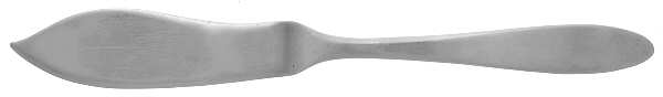 French Antique (Sterling, 1901) Flat Handle Master Butter Knife