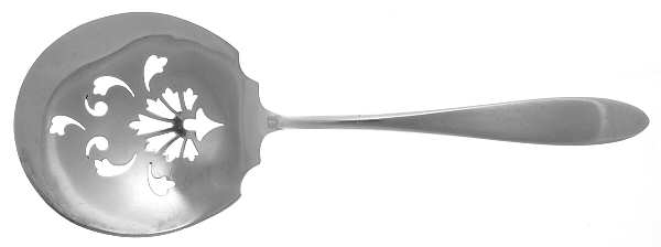 French Antique (Sterling, 1901) Tomato Server, Solid Piece