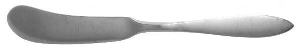 French Antique (Sterling, 1901) Flat Handle Butter Spreader