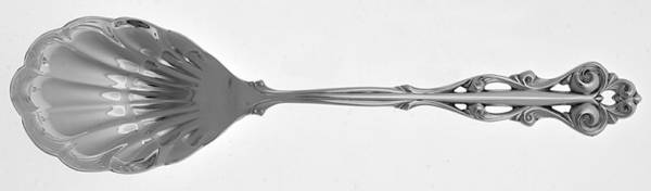 French Lace (Silverplate, 1983) Sugar Shell Spoon
