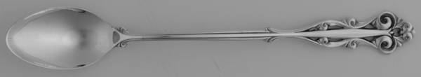 French Lace (Silverplate, 1983) Iced Tea Spoon