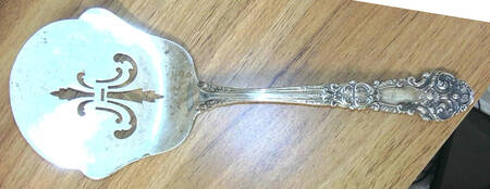 French Renaissance (Sterling, 1941, No Monos) Small Tomato Server,  Solid Piece