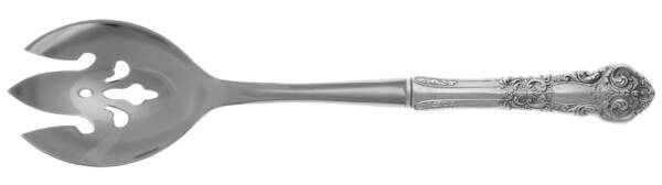 French Renaissance (Sterling, 1941, No Monos) Salad Serving Fork with Stainless Prongs HC