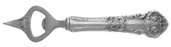 French Renaissance (Sterling, 1941, No Monos) Bottle/Can Opener with Stainless Bowl HC