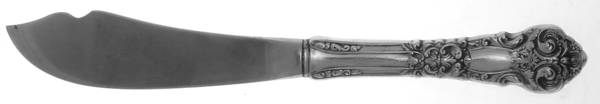 French Renaissance (Sterling, 1941, No Monos) Hollow Handle Master Butter Knife