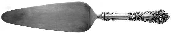 French Renaissance (Sterling, 1941, No Monos) Hollow Handle Pie Server, Sterling Blade