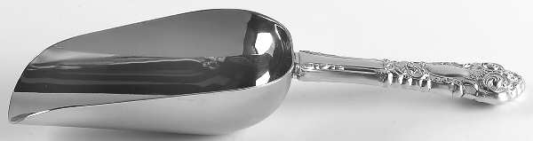 French Renaissance (Sterling, 1941, No Monos) Ice Scoop with Stainless Bowl