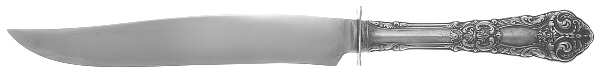 French Renaissance (Sterling, 1941, No Monos) Small Steak Carving Knife with Stainless Blade
