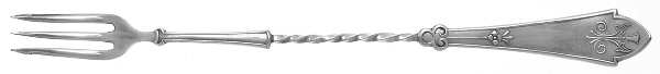 Gem (Silverplate, 1871) Long Handle Pickle/Olive Fork