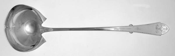 Gem (Silverplate, 1871) Solid Soup Ladle
