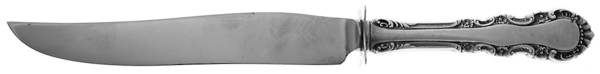 Georgian Rose (Sterling, 1941, No Monograms) Small Steak Carving Knife with Stainless Blade