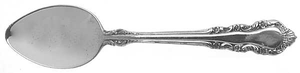 Georgian Rose (Sterling, 1941, No Monograms) Lapel Pin