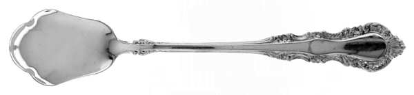 Georgian Rose (Sterling, 1941, No Monograms) Ice Cream Spoon Individual HC