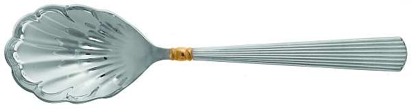 Golden Ashmont (Sterling, 1991, Gold Accent) Sugar Shell Spoon
