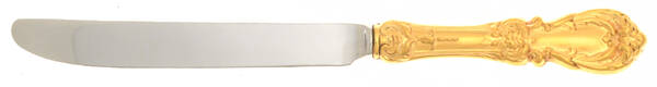 Golden Burgundy (Sterling) New French Hollow Knife