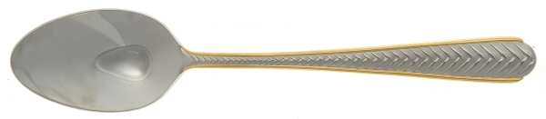Golden Braid (Stainless, Gold Accent) Teaspoon