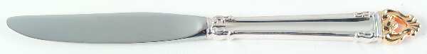 Golden Crown (Silverplate, Gold Accent, 1969) Modern Hollow Knife