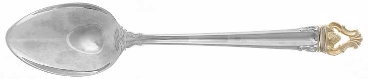 Golden Crown (Silverplate, Gold Accent, 1969) Teaspoon