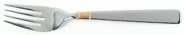 Golden Castlegate (Stainless, Gold Accent) Individual Salad Fork