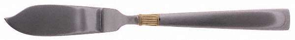 Golden Castlegate (Stainless, Gold Accent) Flat Handle Master Butter Knife