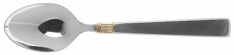 Golden Castlegate (Stainless, Gold Accent) Place/Oval Soup Spoon