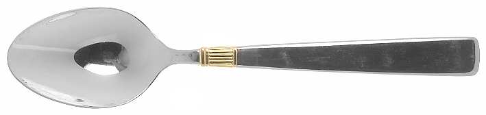 Golden Castlegate (Stainless, Gold Accent) Teaspoon