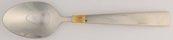 Golden Castlegate (Stainless, Gold Accent) Tablespoon (Serving Spoon)