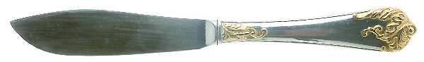 Golden Chardonnay (Stainless) Hollow Handle Master Butter Knife