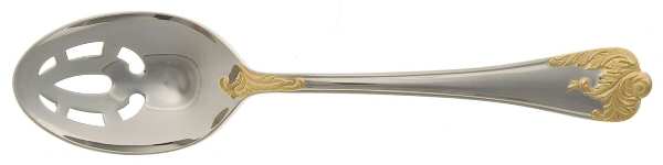 Golden Chardonnay (Stainless) Pierced Tablespoon (Serving Spoon)