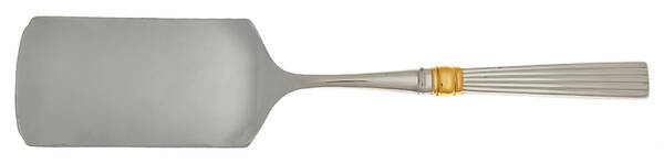 Golden Crescendo (Stainless, Gold Accent) Lasagna Server with Stainless Blade HC