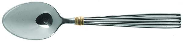 Golden Crescendo (Stainless, Gold Accent) Place/Oval Soup Spoon