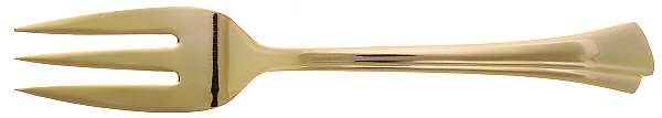 Golden East Hampton (Stainless) Medium Solid Cold Meat Serving Fork