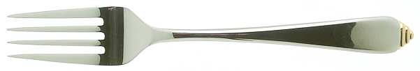 Golden Halo (Stainless) Individual Salad Fork