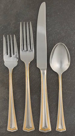 Golden Ledgemont (Stainless) 4 Piece Place Setting
