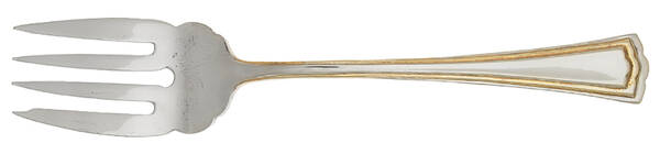 Golden Ledgemont (Stainless) Medium Solid Cold Meat Serving Fork